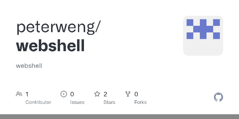 GitHub - peterweng/webshell: webshell