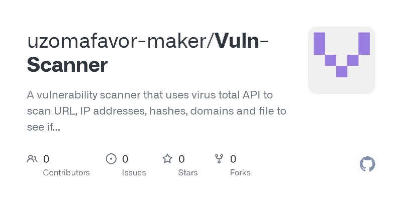uzomafavor-maker/Vuln-Scanner