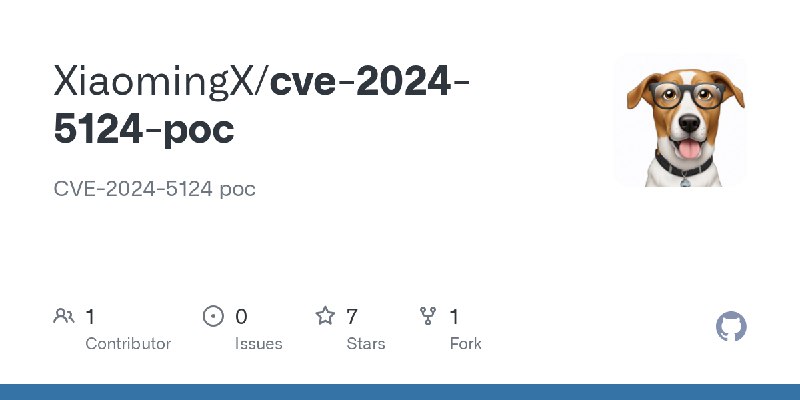 GitHub - XiaomingX/cve-2024-5124-poc: CVE-2024-5124 poc