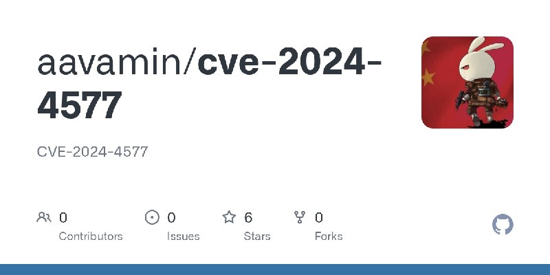 GitHub - aavamin/cve-2024-4577: CVE-2024-4577