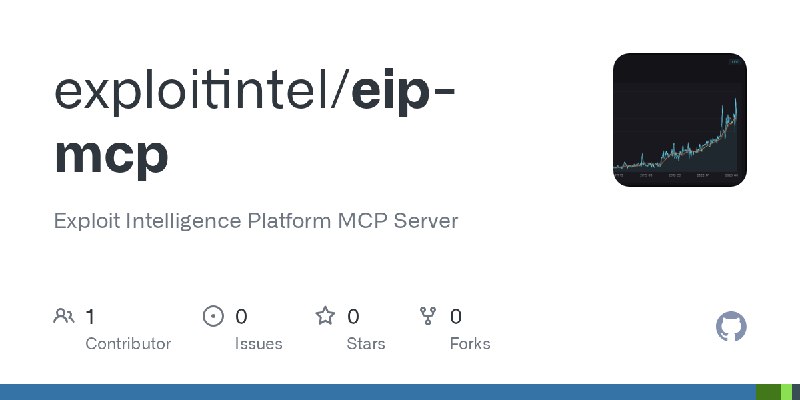 GitHub - exploitintel/eip-mcp: Exploit Intelligence Platform MCP Server