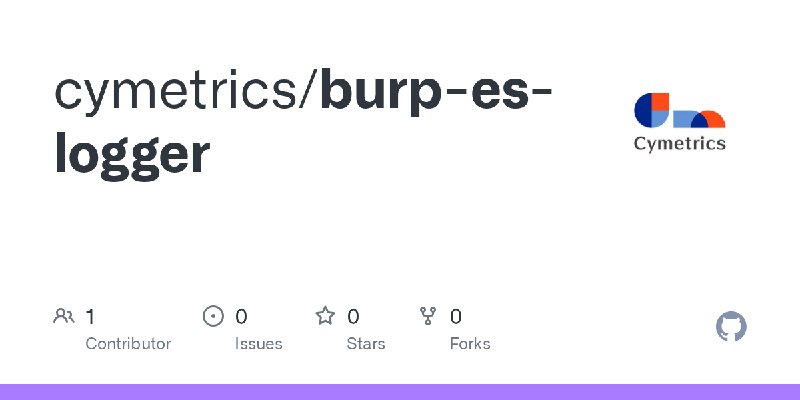 GitHub - cymetrics/burp-es-logger