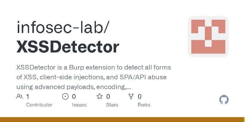 GitHub - infosec-lab/XSSDetector: XSSDetector is a Burp extension to detect all forms of XSS, client-side injections, and SPA/API…