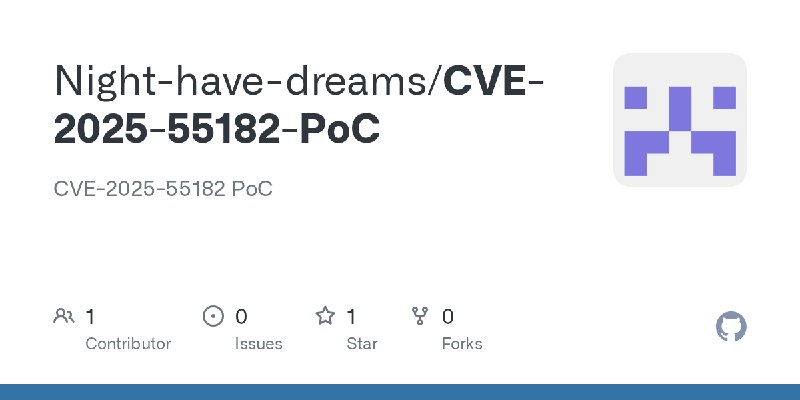 GitHub - Night-have-dreams/CVE-2025-55182-PoC: CVE-2025-55182 PoC