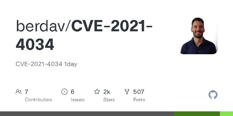GitHub - berdav/CVE-2021-4034: CVE-2021-4034 1day