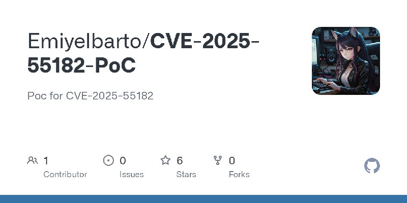 GitHub - Emiyelbarto/CVE-2025-55182-PoC: Poc for CVE-2025-55182