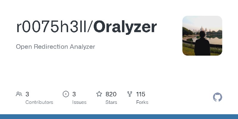 GitHub - r0075h3ll/Oralyzer: Open Redirection Analyzer