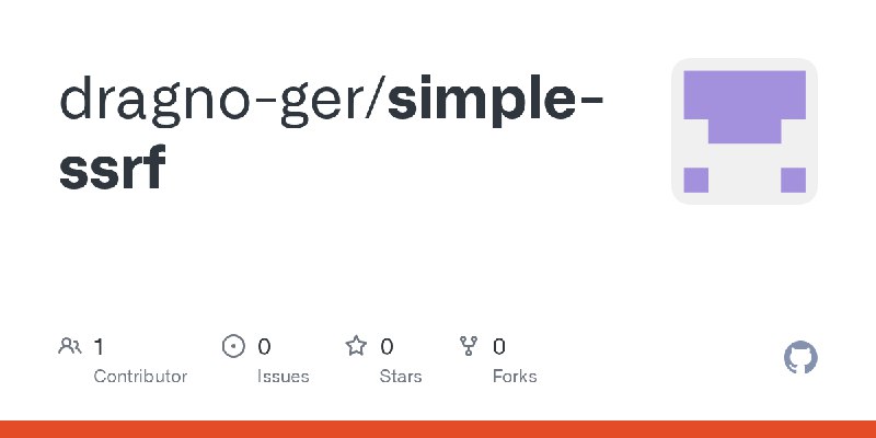 GitHub - dragno-ger/simple-ssrf