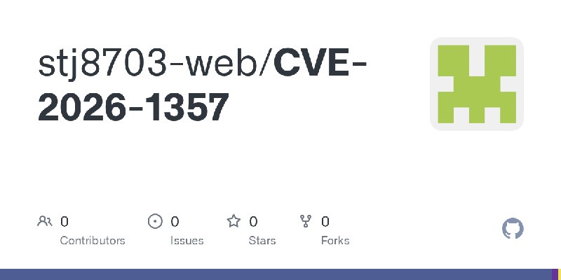 GitHub - stj8703-web/CVE-2026-1357