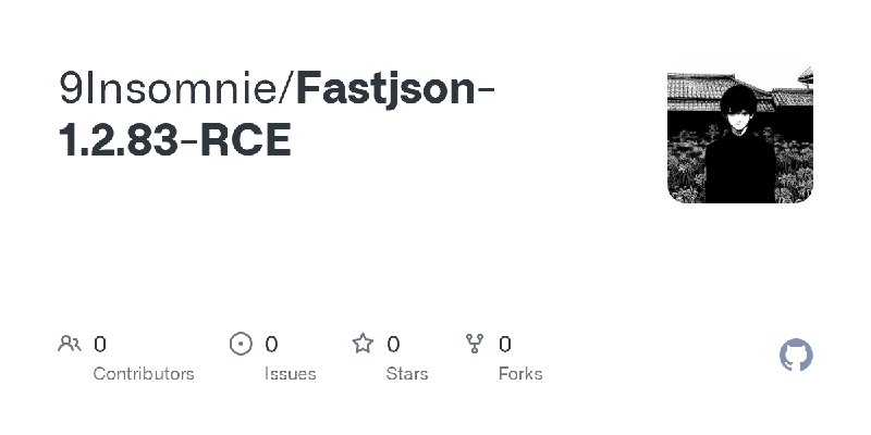 9Insomnie/Fastjson-1.2.83-RCE