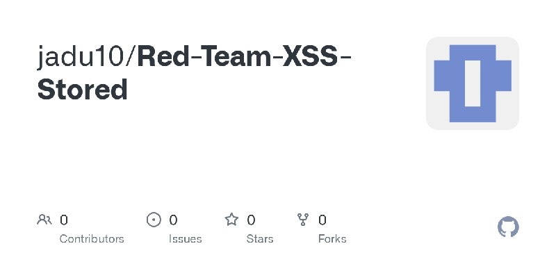 jadu10/Red-Team-XSS-Stored