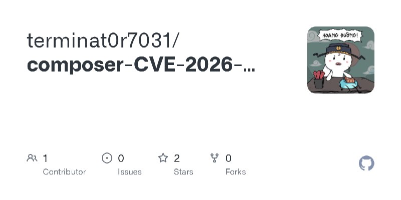 GitHub - terminat0r7031/composer-CVE-2026-40261-CVE-2026-40176-PoC