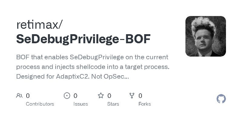 retimax/SeDebugPrivilege-BOF