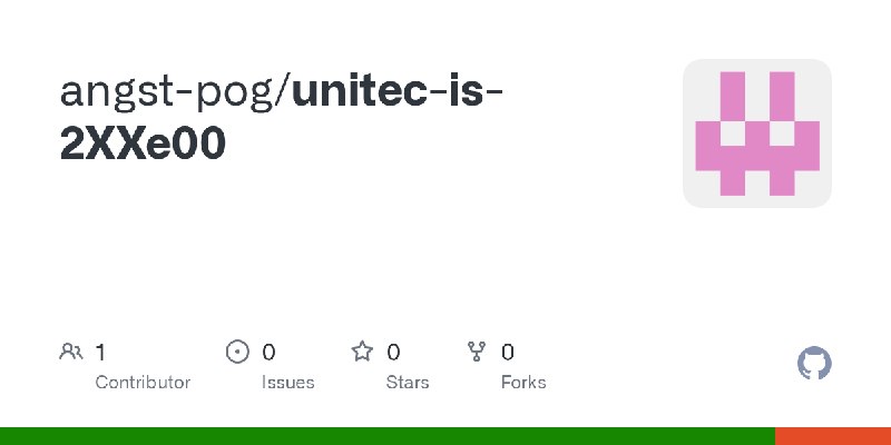 GitHub - angst-pog/unitec-is-2XXe00