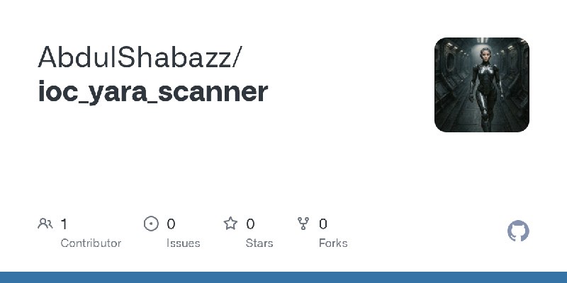 GitHub - AbdulShabazz/ioc_yara_scanner