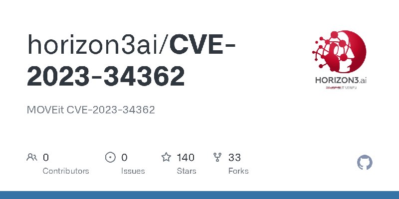 GitHub - horizon3ai/CVE-2023-34362: MOVEit CVE-2023-34362