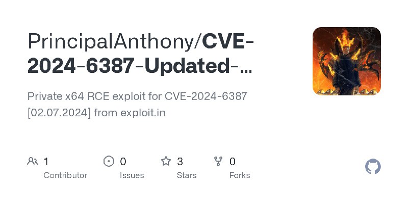 GitHub - PrincipalAnthony/CVE-2024-6387-Updated-x64bit: Private x64 RCE exploit for CVE-2024-6387 [02.07.2024] from exploit.in
