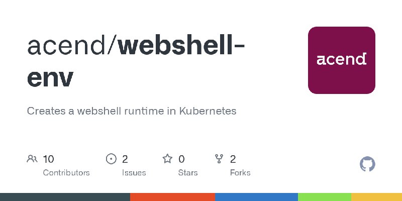 GitHub - acend/webshell-env: Creates a webshell runtime in Kubernetes