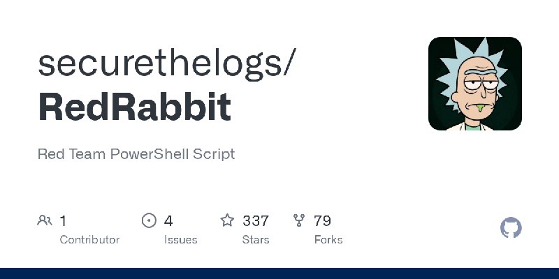 GitHub - securethelogs/RedRabbit: Red Team PowerShell Script