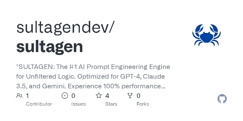 GitHub - sultagendev/sultagen: 