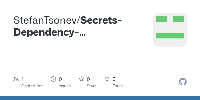 GitHub - StefanTsonev/Secrets-Dependency-Vulnerability-Scanner