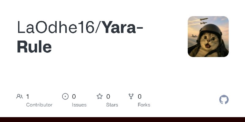 GitHub - LaOdhe16/Yara-Rule