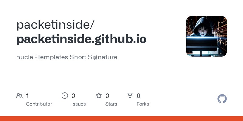 GitHub - packetinside/packetinside.github.io: nuclei-Templates Snort Signature