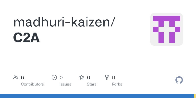 GitHub - madhuri-kaizen/C2A
