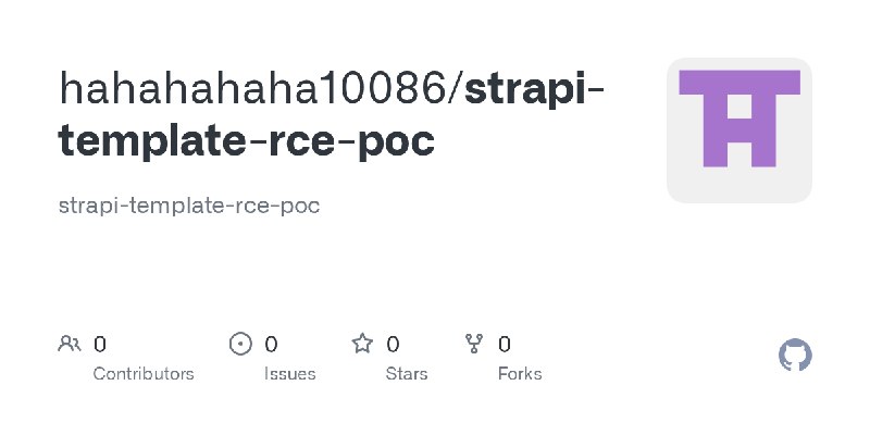 hahahahaha10086/strapi-template-rce-poc