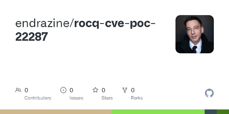 GitHub - endrazine/rocq-cve-poc-22287