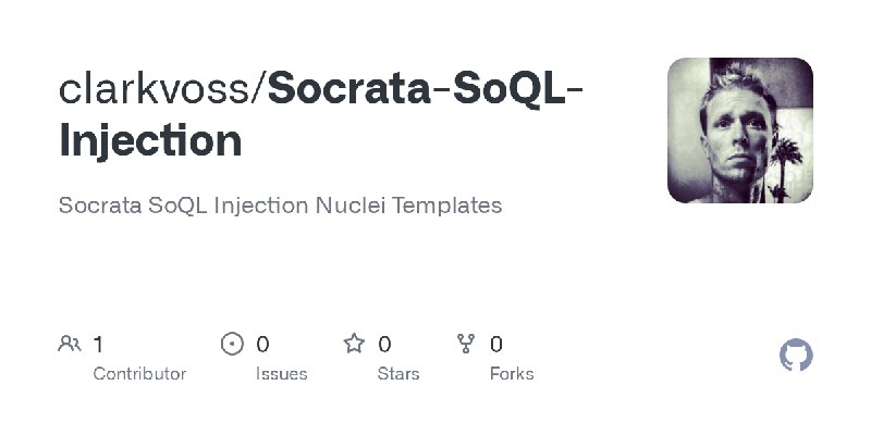 GitHub - clarkvoss/Socrata-SoQL-Injection: Socrata SoQL Injection Nuclei Templates