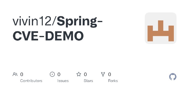 vivin12/Spring-CVE-DEMO