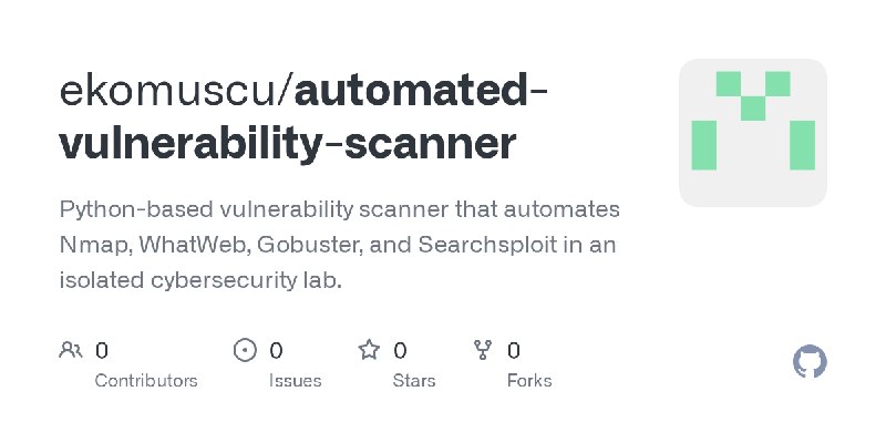 ekomuscu/automated-vulnerability-scanner