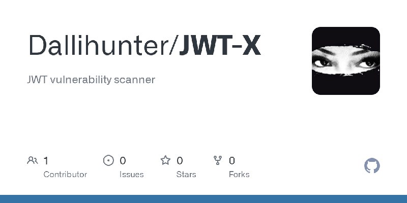 GitHub - Dallihunter/JWT-X: JWT vulnerability scanner