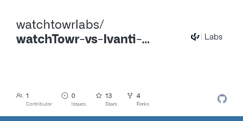 GitHub - watchtowrlabs/watchTowr-vs-Ivanti-Sentry-RCE-CVE-2026-10520-CVE-2026-10523