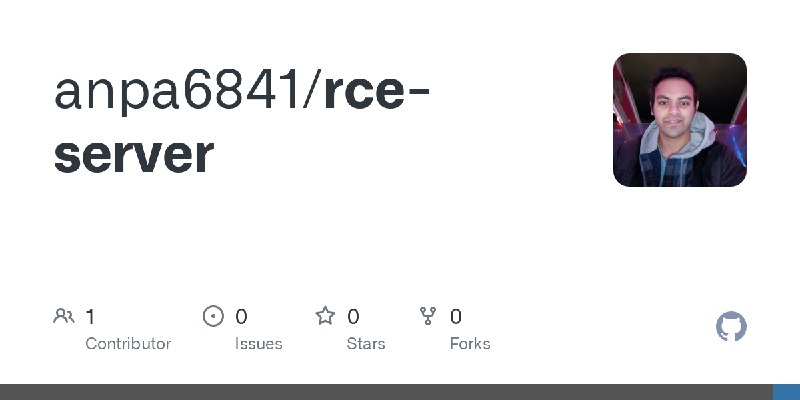 GitHub - anpa6841/rce-server