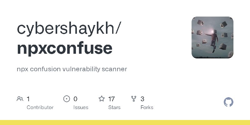 GitHub - cybershaykh/npxconfuse: npx confusion vulnerability scanner