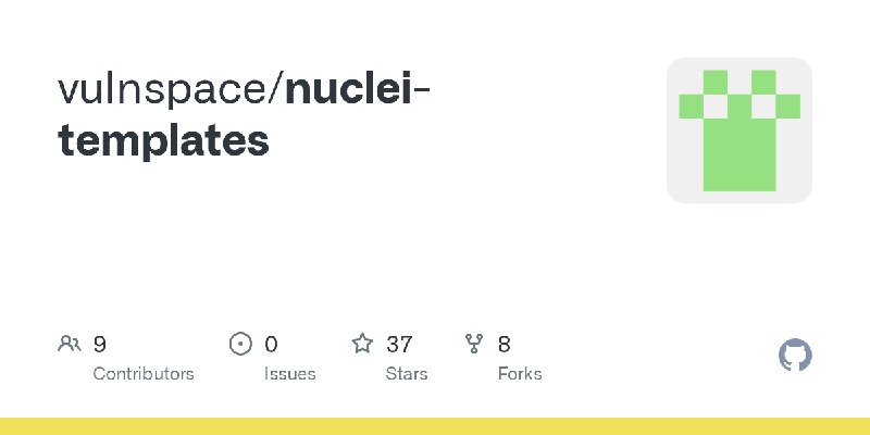 GitHub - vulnspace/nuclei-templates