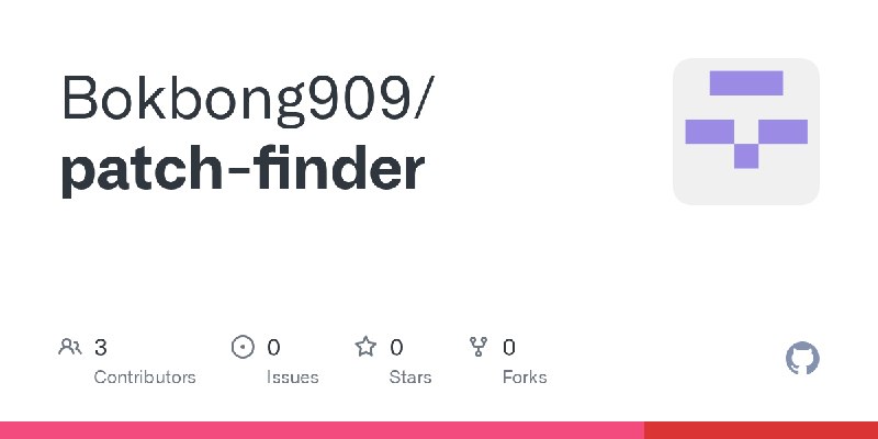 GitHub - Bokbong909/patch-finder