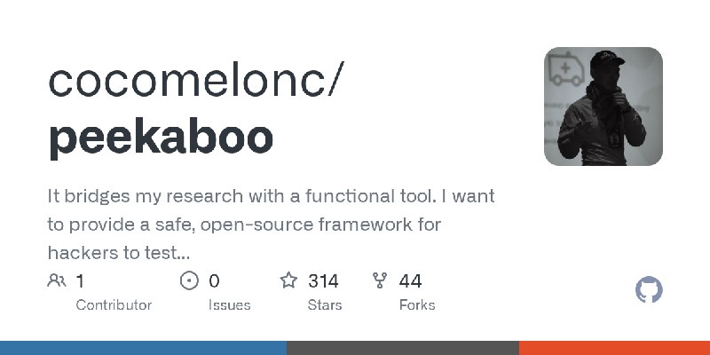 GitHub - cocomelonc/peekaboo: It bridges my research with a functional tool. I want to provide a safe, open-source framework for…