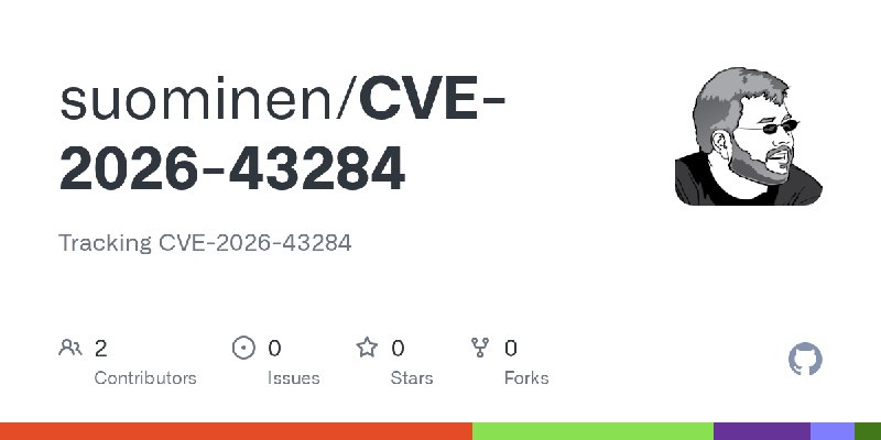 GitHub - suominen/CVE-2026-43284: Tracking CVE-2026-43284