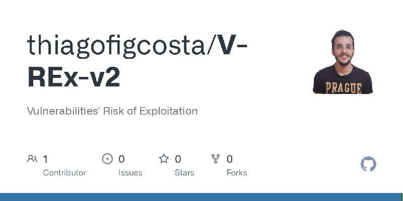 GitHub - thiagofigcosta/V-REx-v2: Vulnerabilities' Risk of Exploitation
