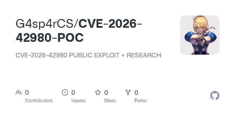 G4sp4rCS/CVE-2026-42980-POC