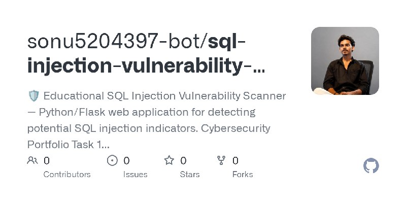 sonu5204397-bot/sql-injection-vulnerability-scanner