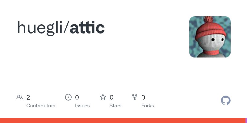 GitHub - huegli/attic