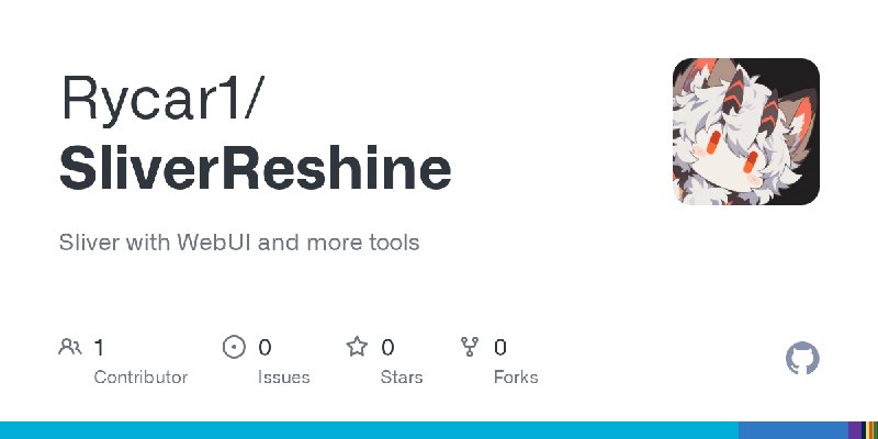 GitHub - Rycar1/SliverReshine: Sliver with WebUI and more tools