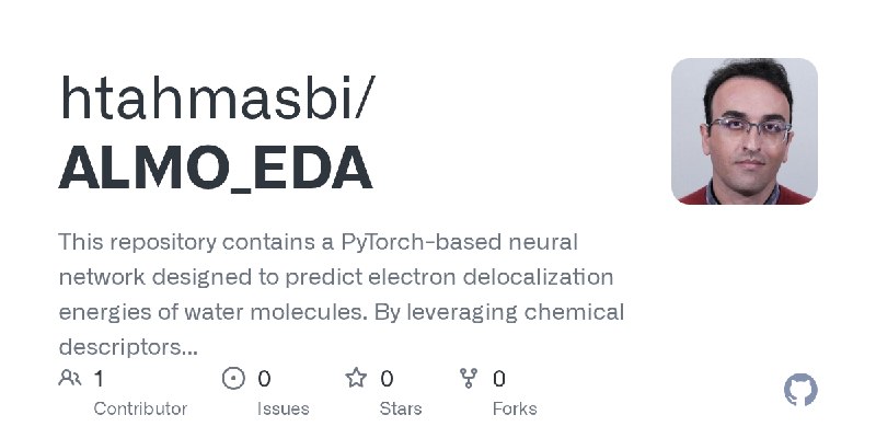 GitHub - htahmasbi/ALMO_EDA: This repository contains a PyTorch-based neural network designed to predict electron delocalization…