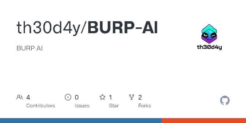 GitHub - th30d4y/BURP-AI: BURP AI