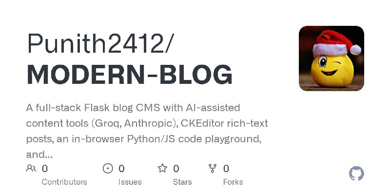 Punith2412/MODERN-BLOG
