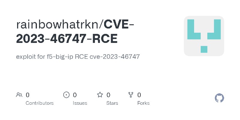 rainbowhatrkn/CVE-2023-46747-RCE